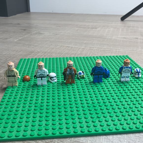 LEGO Star Wars Minifigure Lot Obi Wan Kenobi Stormtrooper Mandalorian Clone BB8 - Picture 4 of 12